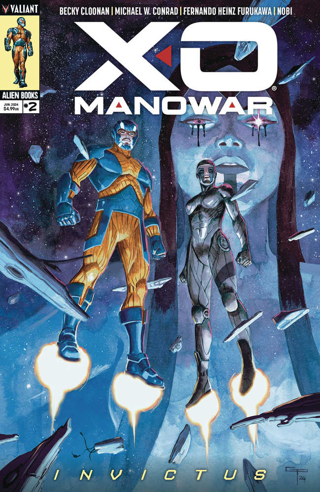 X - O Manowar Invictus #2 (Of 4) Cover A Peralta - Walt's Comic Shop