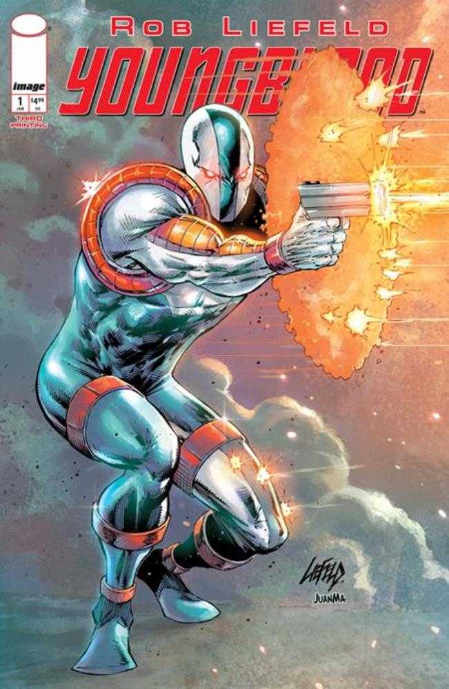 Youngblood 1 (2025) 3rd Printin Cover A Rob Liefeld - Walt's Comic Shop