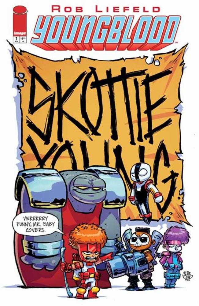 Youngblood 1 (2025) Cover C Skottie Young Variant - Walt's Comic Shop