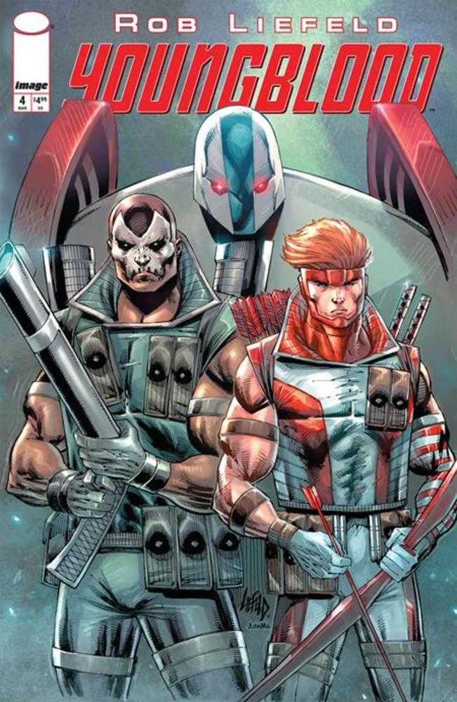 Youngblood 4 (2025) Cover B Rob Liefeld Variant - Walt's Comic Shop