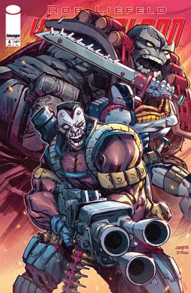 Youngblood 4 (2025) Cover C Eric Canete Variant - Walt's Comic Shop