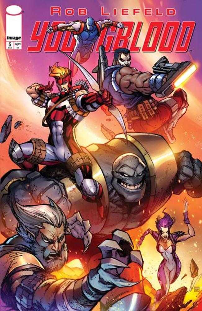Youngblood 5 Cover D Ale Garza Variant (Mature) - Walt's Comic Shop