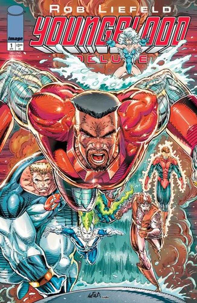 Youngblood Deluxe 1 2nd Print - Walt's Comic Shop