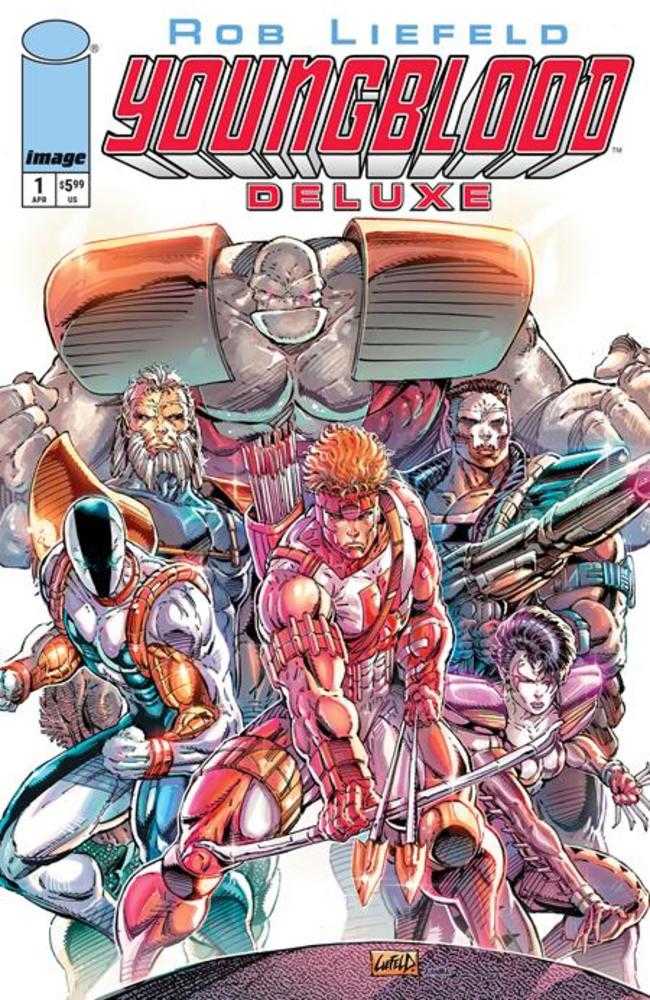 Youngblood Deluxe #1 Cover B Rob Liefeld Foil Variant - Walt's Comic Shop