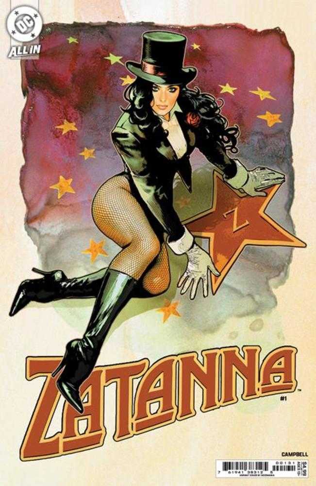 Zatanna #1 (Of 6) Cover C Sozomaika Card Stock Variant *one copy per customer* - Walt's Comic Shop