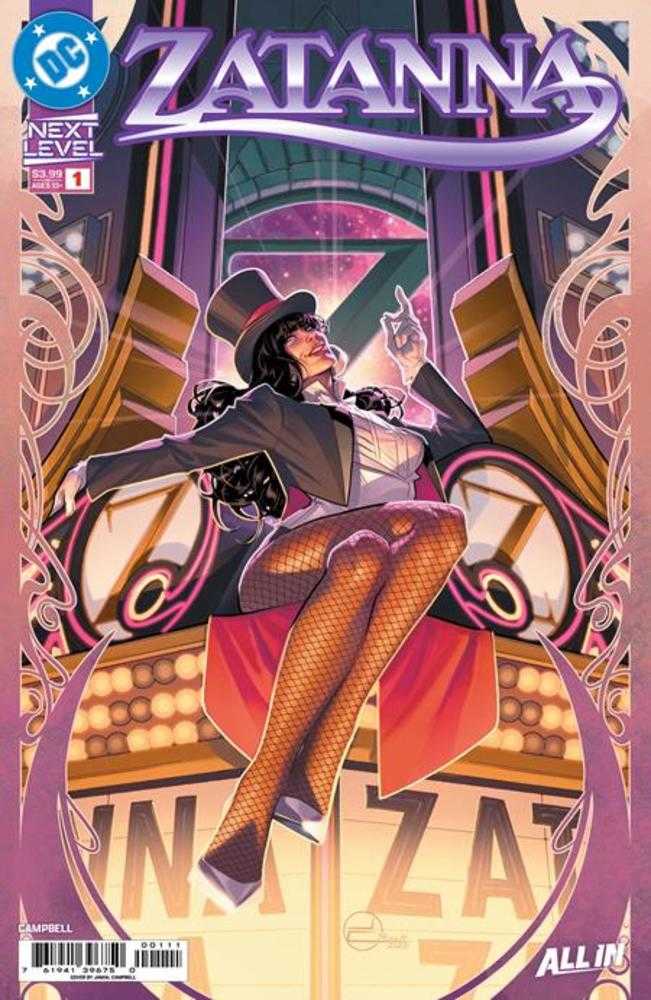 Zatanna (2026) 1 Cover A Jamal Campbell - Walt's Comic Shop