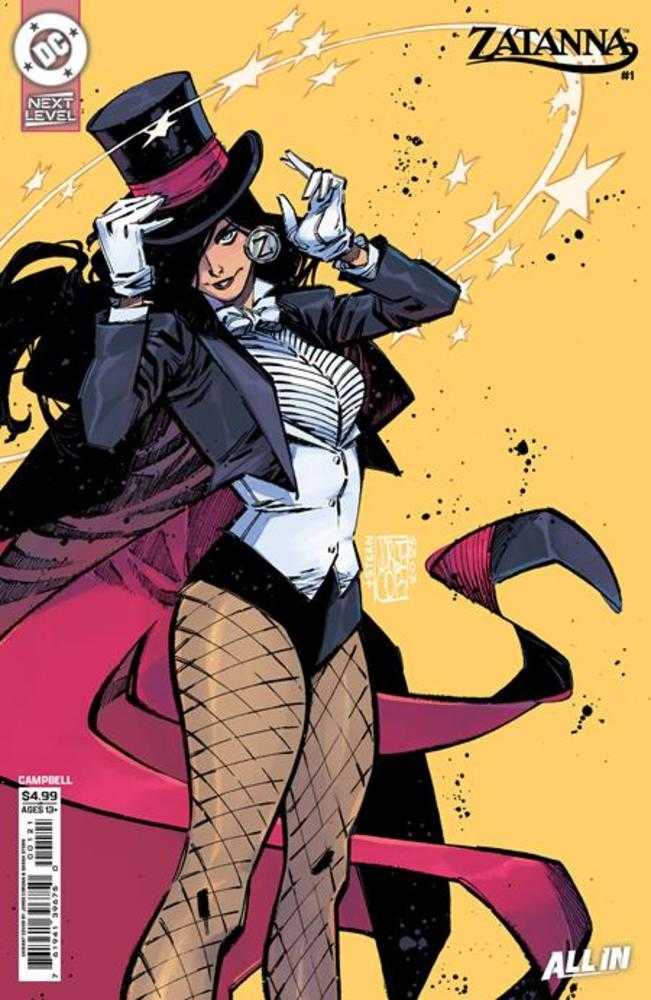 Zatanna (2026) 1 Cover D Jorge Corona Next Level Card Stock Variant - Walt's Comic Shop
