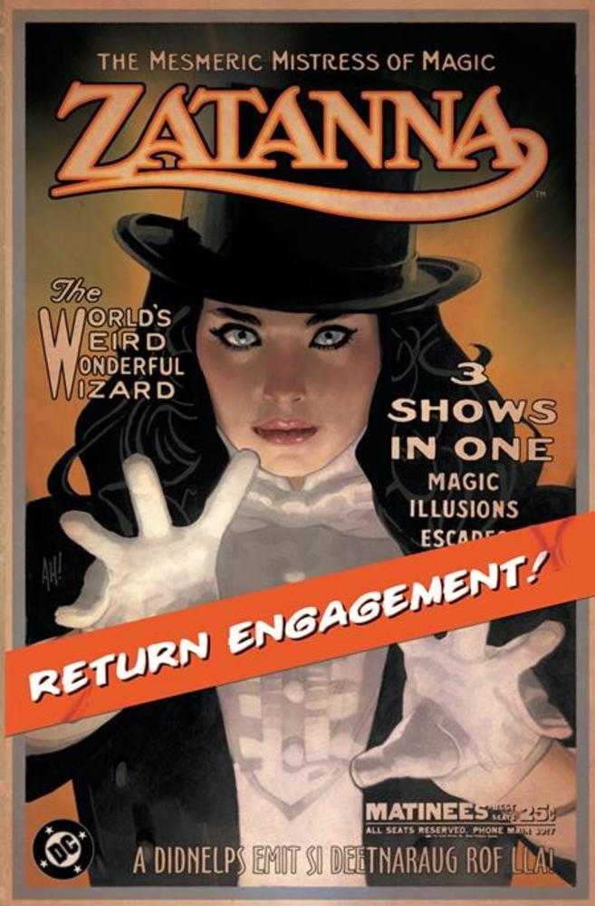 Zatanna (2026) 1 Cover E Adam Hughes Foil Variant - Walt's Comic Shop