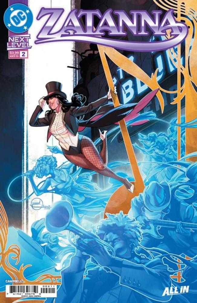 Zatanna (2026) 2 Cover A Jamal Campbell - Walt's Comic Shop
