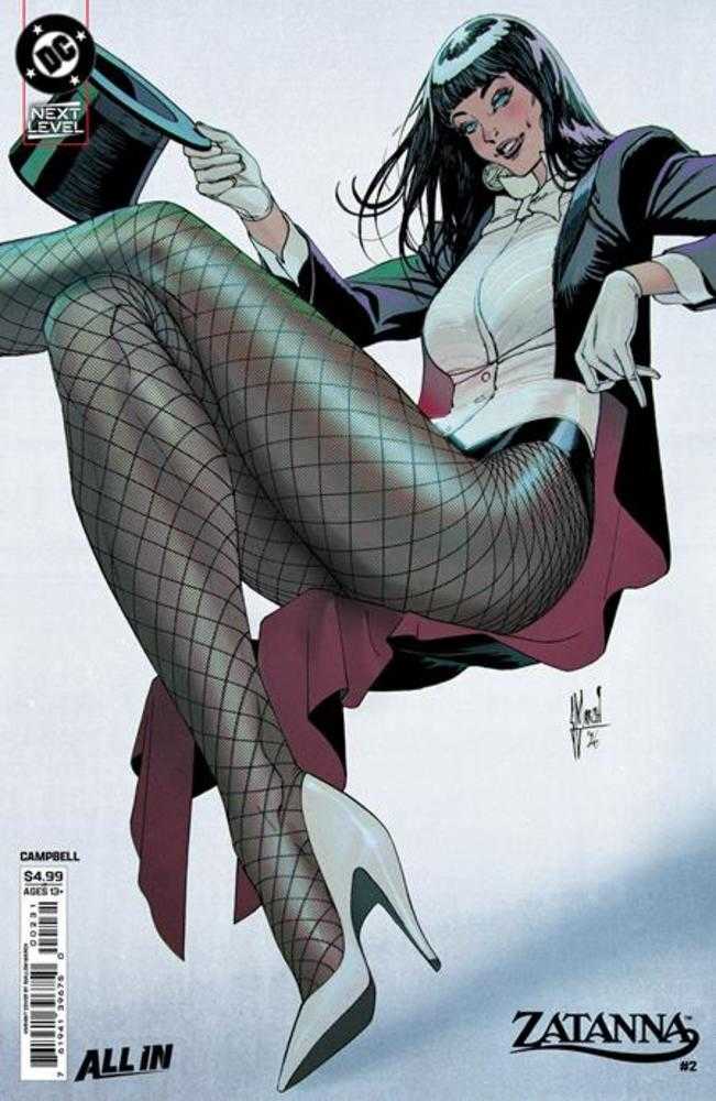 Zatanna (2026) 2 Cover C Guillem March Card Stock Variant - Walt's Comic Shop