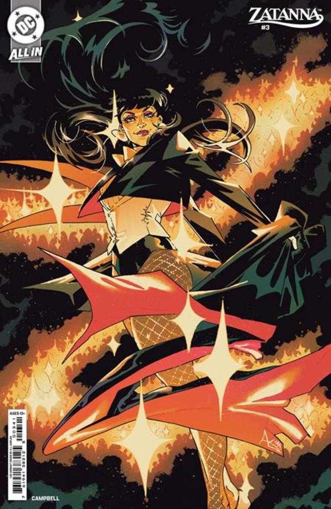Zatanna #3 (Of 6) Cover D Al Kaplan Card Stock 1:25 Ratio Variant - Walt's Comic Shop