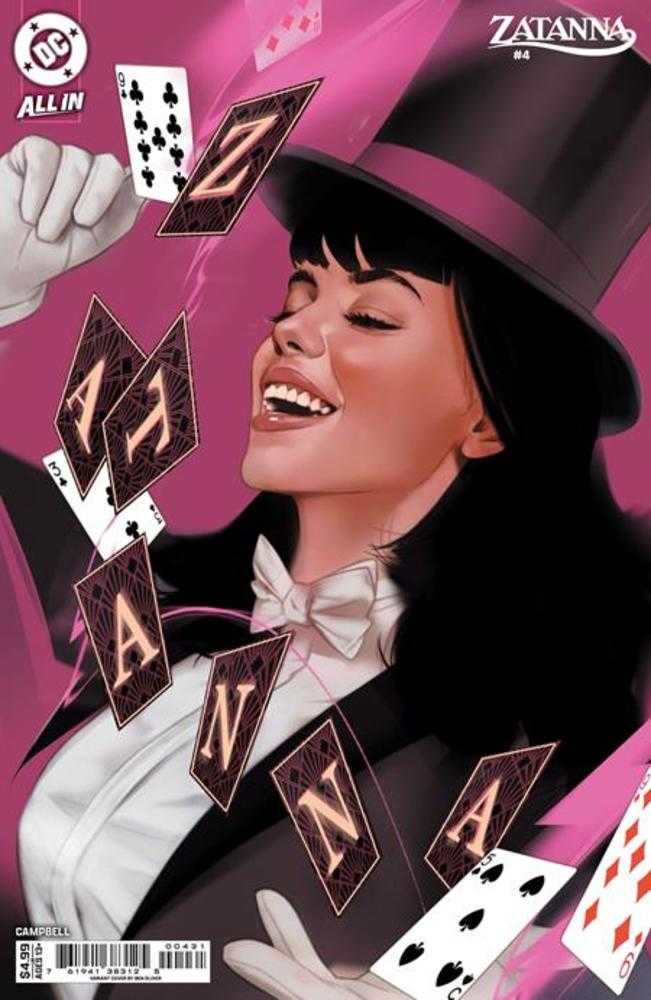 Zatanna 4 (Of 6) Cover B Ben Oliver Card Stock Variant - Walt's Comic Shop