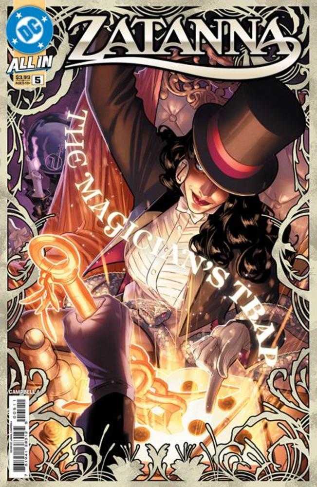 Zatanna 5 (Of 6) Cover A Jamal Campbell - Walt's Comic Shop