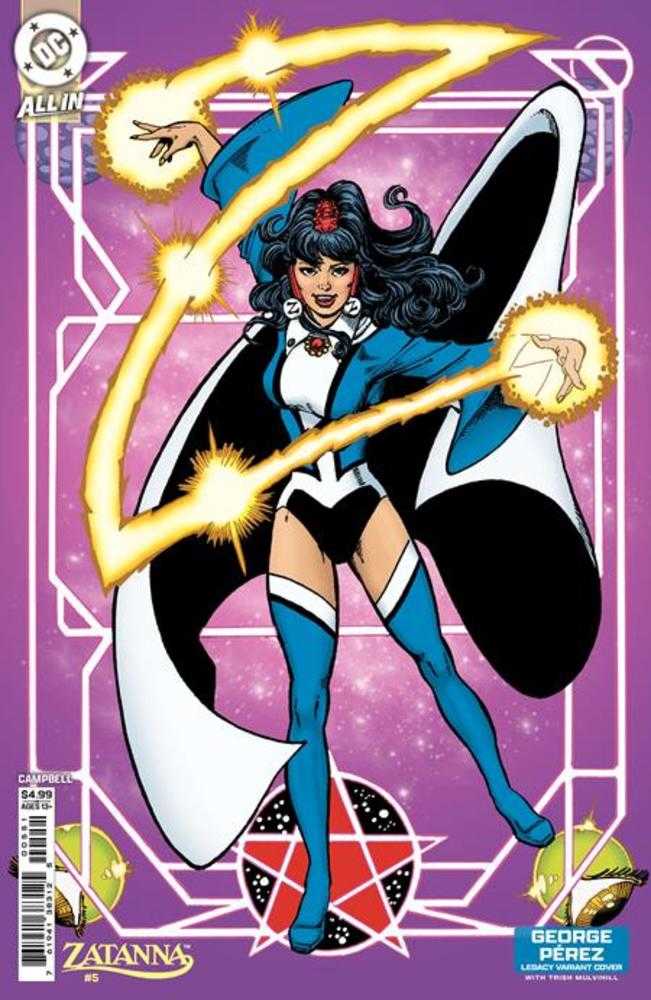 Zatanna 5 (Of 6) Cover D George Perez Legacy Card Stock Variant - Walt's Comic Shop