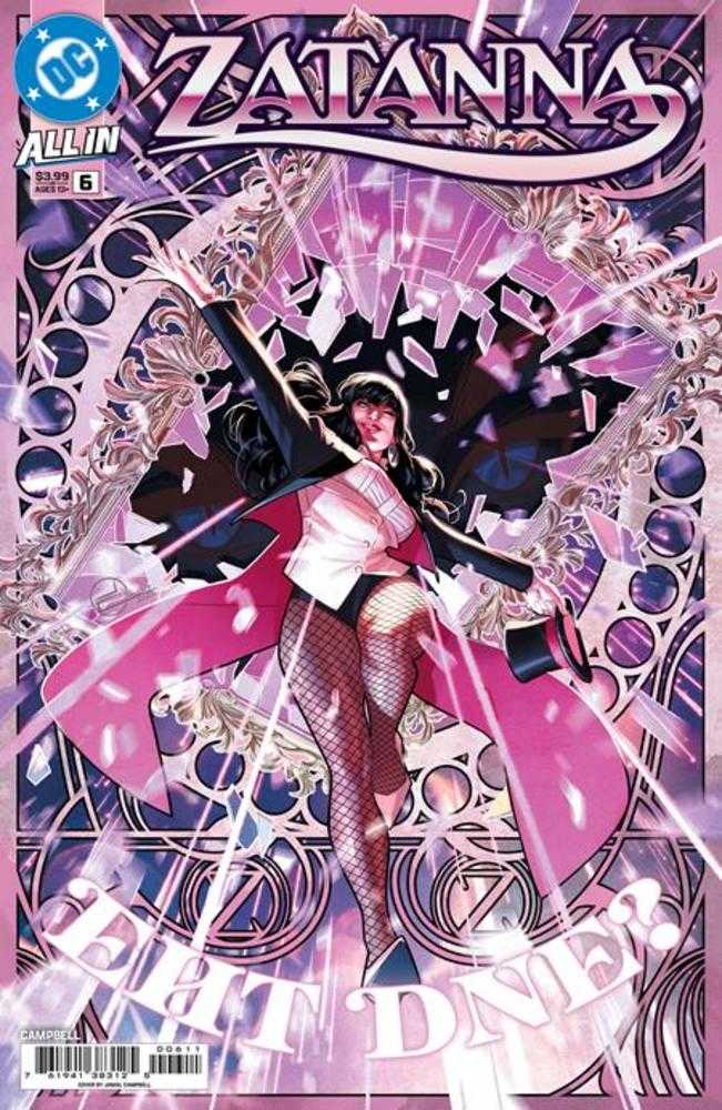 Zatanna 6 (Of 6) Cover A Jamal Campbell - Walt's Comic Shop