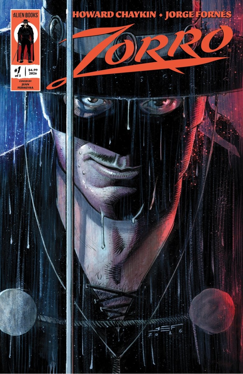 Zorro 1 Variant C (Ferreyra) - Walt's Comic Shop