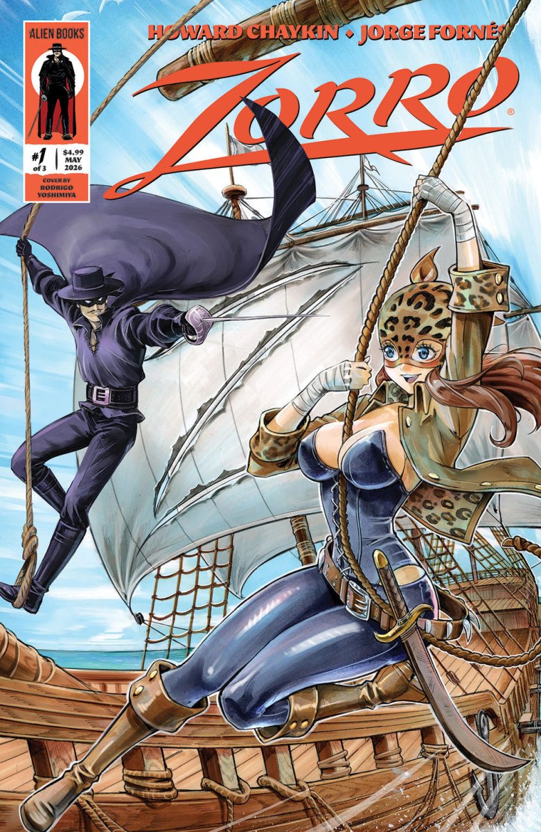 Zorro 1 Variant D (Yoshimiya) - Walt's Comic Shop