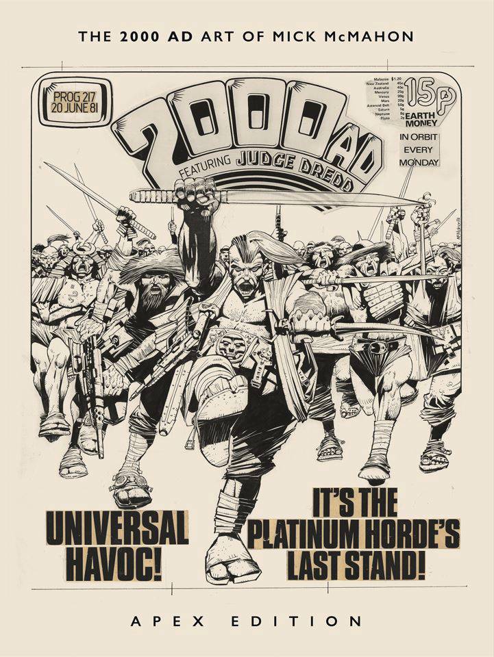 2000 AD Art Of Mick McMahon Apex Edition HC - Walt's Comic Shop