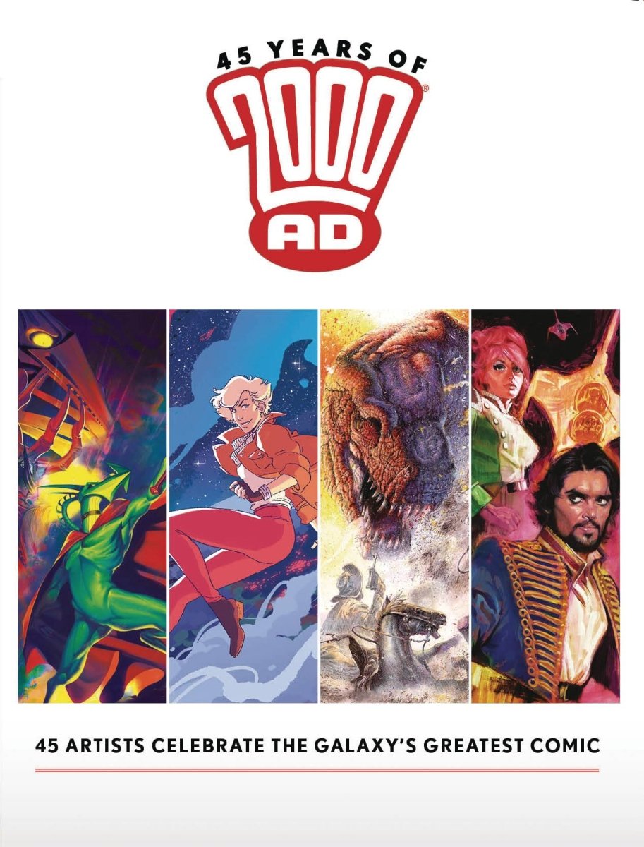 45 Years Of 2000 AD Anniversary Art Book HC - Walt's Comic Shop