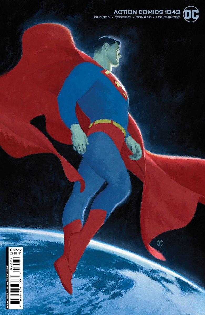 Action Comics #1043 Cover B Tedesco Card Stock Variant - Walt's Comic Shop