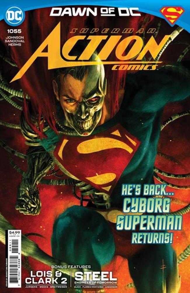 Action Comics #1055 Cover A Sebastian Fiumara - Walt's Comic Shop