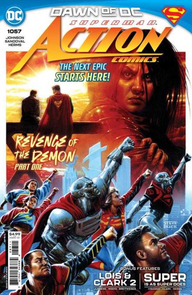 Action Comics #1057 Cover A Steve Beach - Walt's Comic Shop