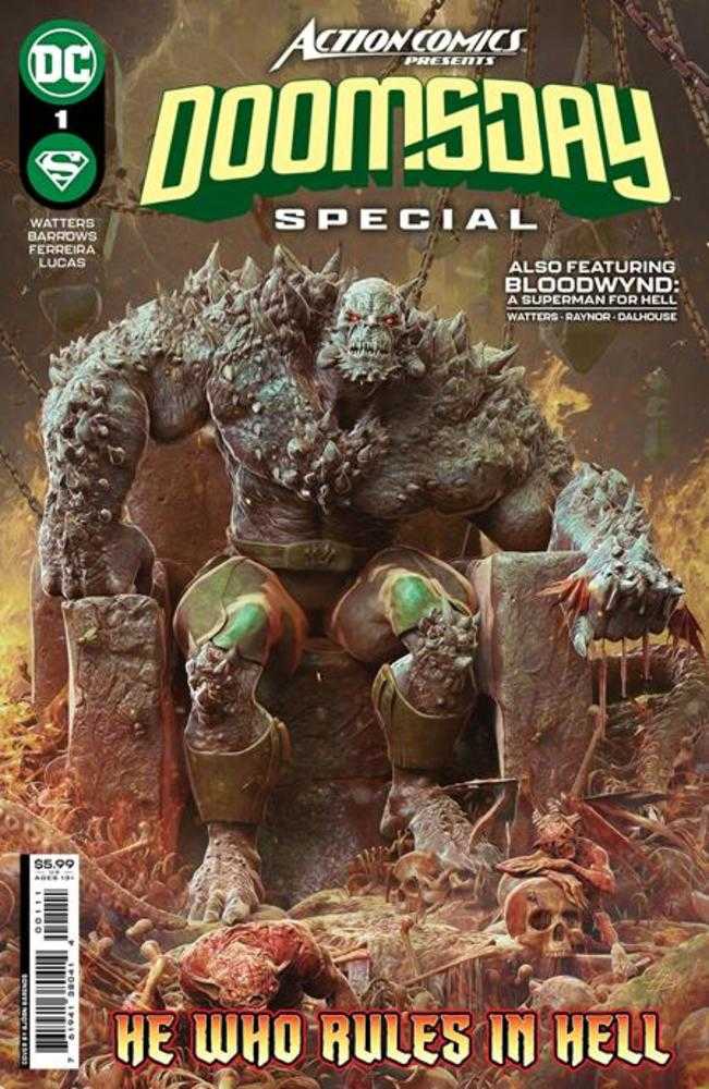 Action Comics Presents Doomsday Special #1 (One Shot) Cover A Bjorn Barends - Walt's Comic Shop
