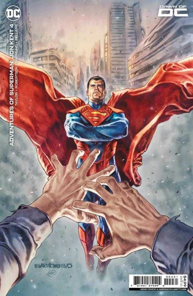 Adventures Of Superman Jon Kent #4 (Of 6) Cover C Al Barrionuevo Card Stock Variant - Walt's Comic Shop