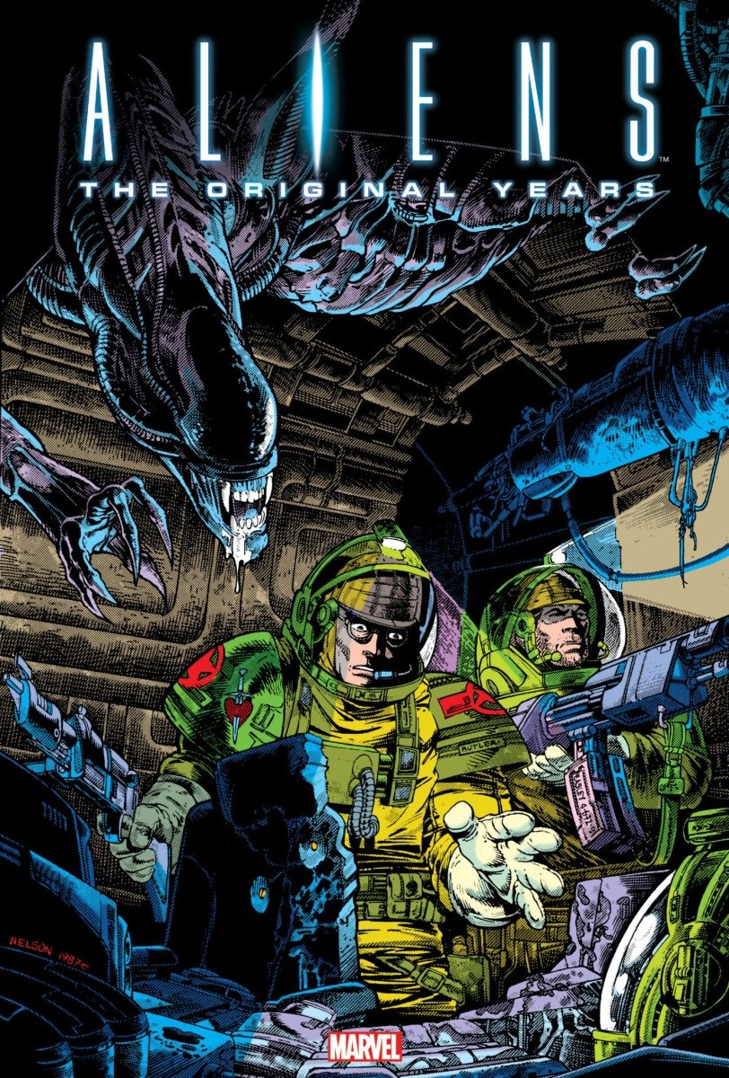 Aliens: The Original Years Omnibus Vol. 1 HC Nelson Cover [DM Only] 2022 Reprint - Walt's Comic Shop