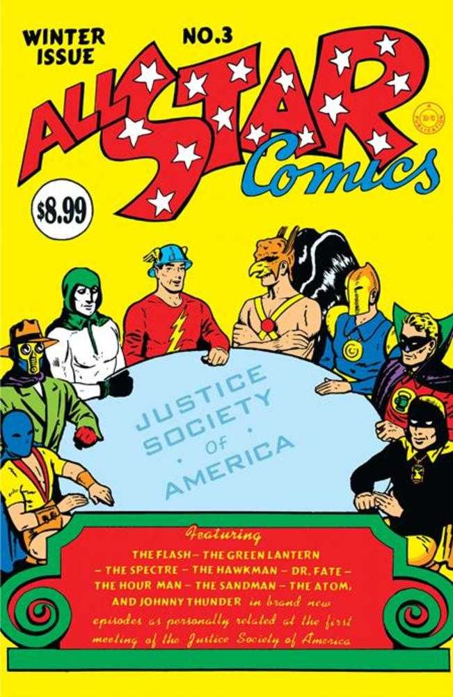 All-Star Comics #3 Facsimile Edition Cover B Ee Hibbard Foil Variant - Walt's Comic Shop