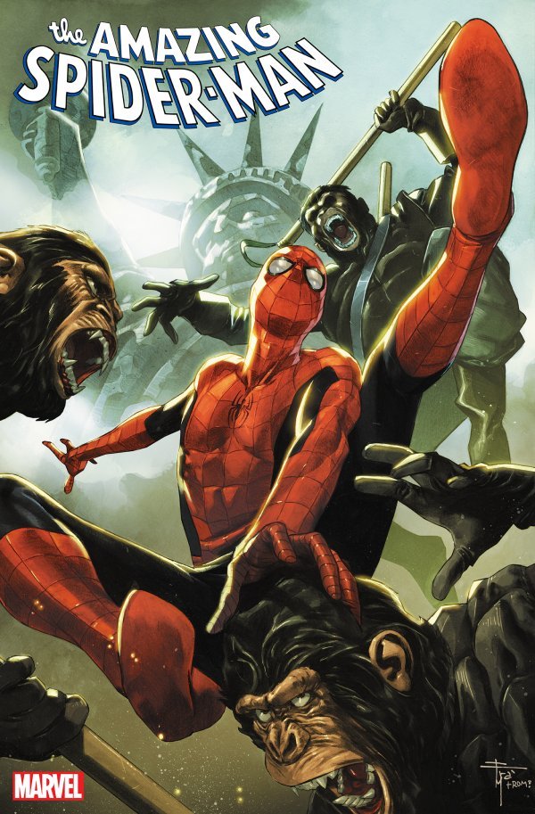 Amazing Spider-Man #19 Mobili Planet Of The Apes Variant - Walt's Comic Shop