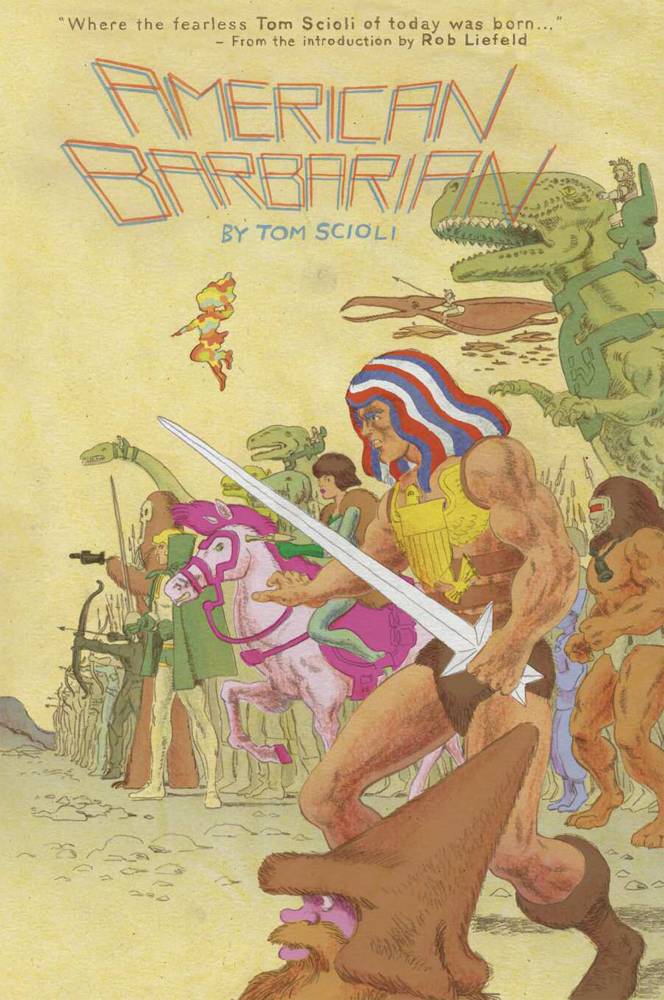 American Barbarian by Tom Scioli Complete Series TP - Walt's Comic Shop
