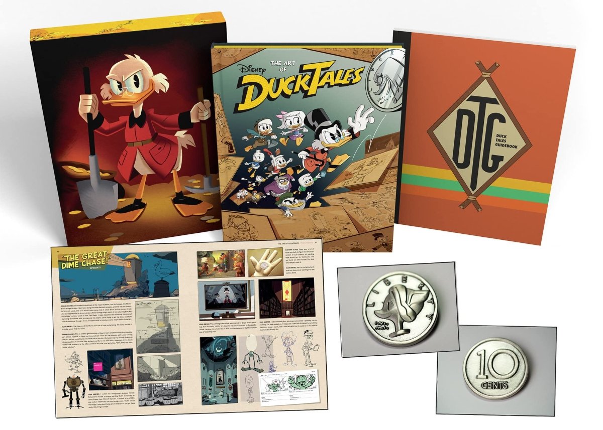 Art Of Ducktales Deluxe Edition HC - Walt's Comic Shop