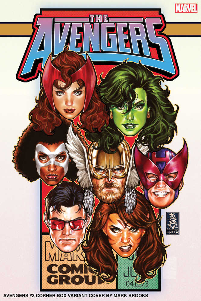 Avengers #3 Mark Brooks Corner Box Variant - Walt's Comic Shop