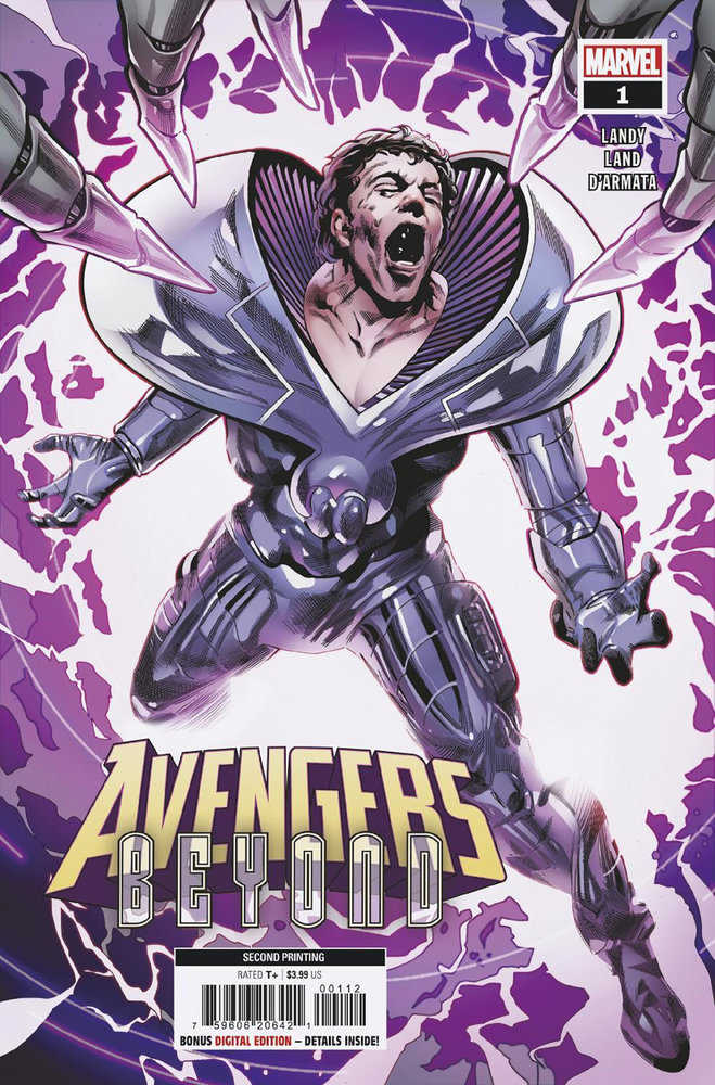 Avengers: Beyond #1 Greg Land 2nd Print Variant - Walt's Comic Shop