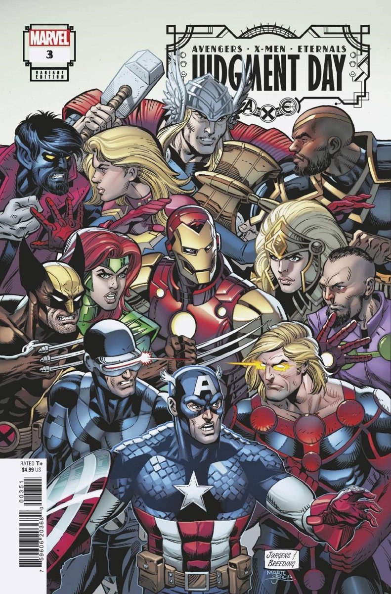 Axe Judgment Day #3 (Of 6) Jurgens Var - Walt's Comic Shop