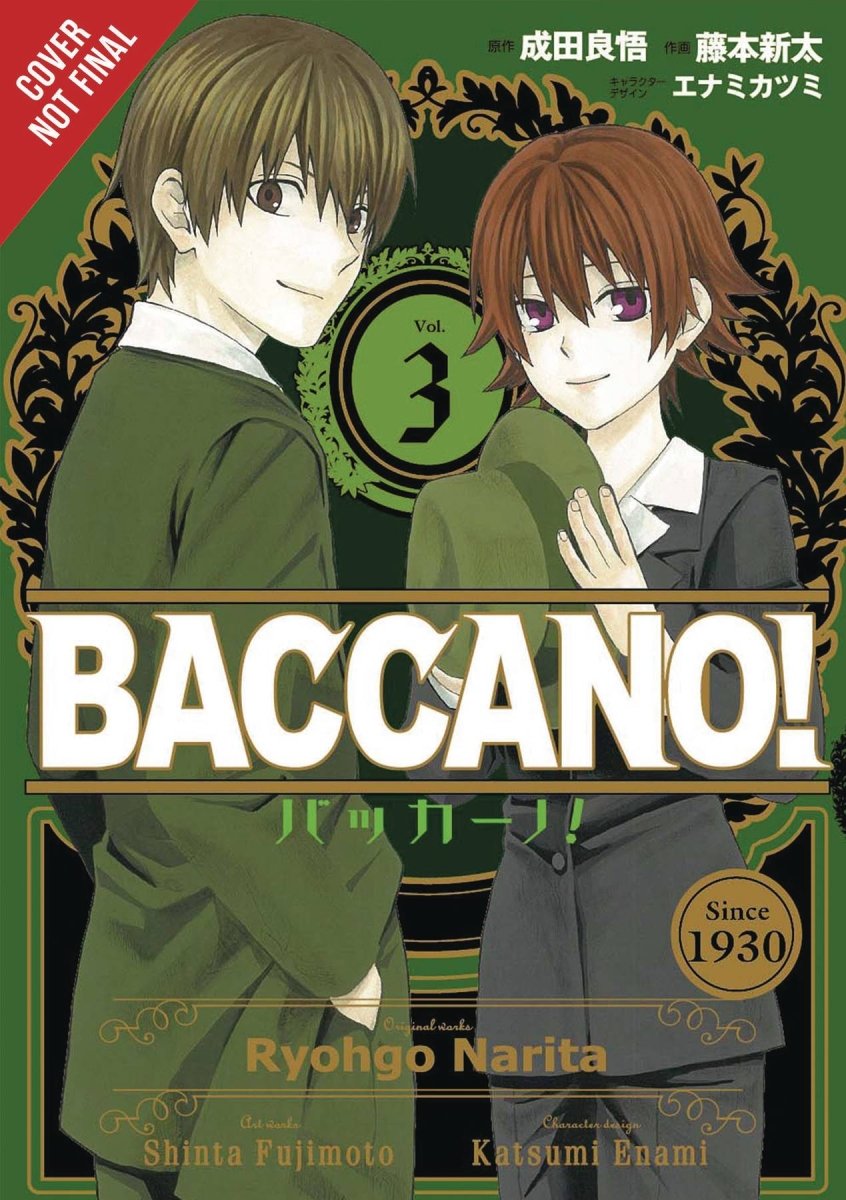 Baccano GN Vol 03 - Walt's Comic Shop