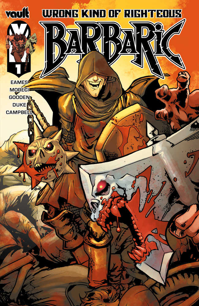 Barbaric Wrong Kind Of Righteous Cover A Gooden - Walt's Comic Shop