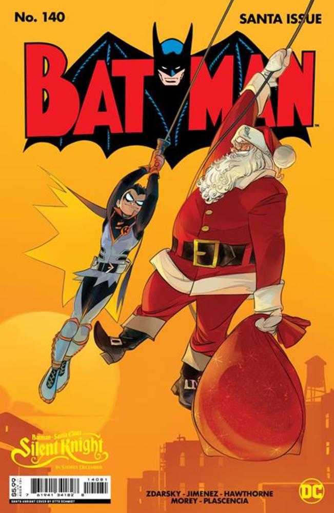 Batman #140 Cover E Otto Schmidt Santa Card Stock Variant - Walt's Comic Shop