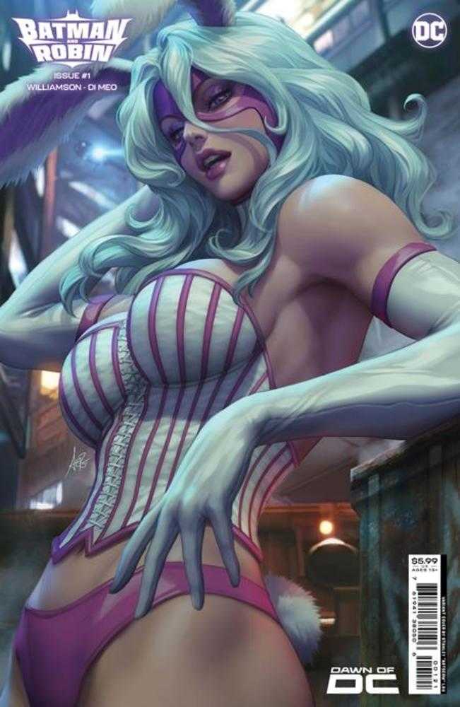 Batman And Robin #1 Cover B Stanley Artgerm Lau Card Stock Variant - Walt's Comic Shop