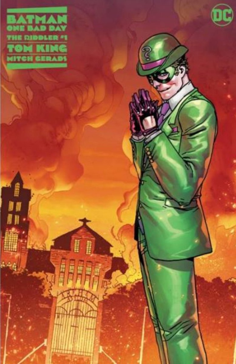 Batman One Bad Day Riddler #1 Cover F Premium Variant - Walt's Comic Shop