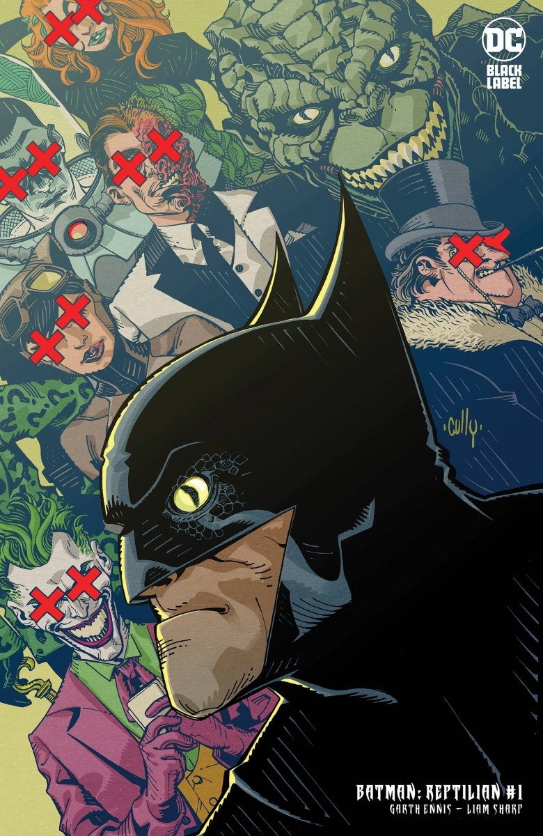 Batman Reptilian #1 Cvr B Cardstock Hamner Var - Walt's Comic Shop