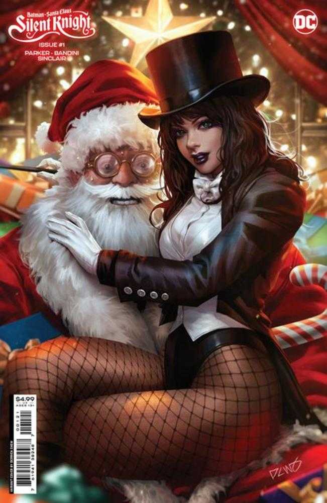 Batman Santa Claus Silent Knight #1 (Of 4) Cover B Derrick Chew Card Stock Variant - Walt's Comic Shop