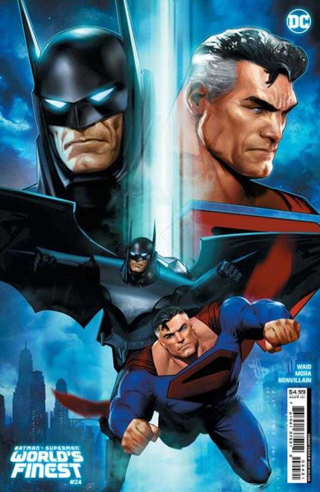 Batman Superman Worlds Finest #24 Cover B Dave Wilkins Card Stock Variant - Walt's Comic Shop