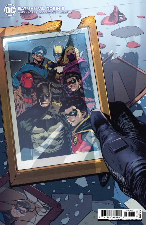 Batman Vs Robin #5 (Of 5) Cvr C Rafa Sandoval Card Stock Var - Walt's Comic Shop