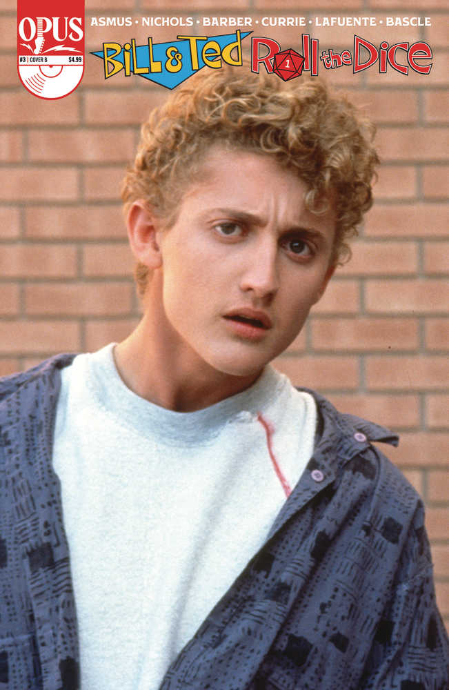 Bill & Ted Roll Dice #3 Cover B Photo - Walt's Comic Shop