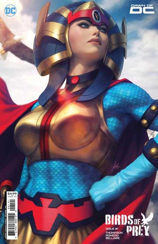 Birds Of Prey #1 Cover B Stanley Artgerm Lau Card Stock Variant - Walt's Comic Shop