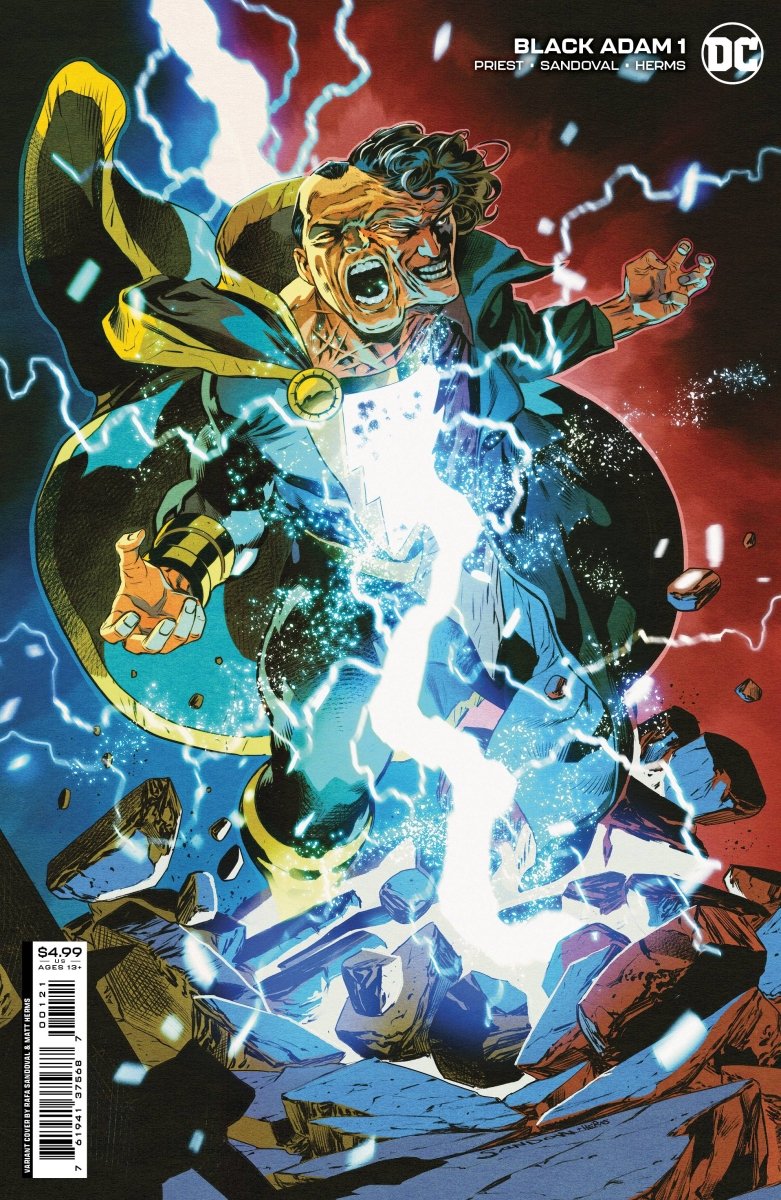 Black Adam #1 Cover B Sandoval - Walt's Comic Shop