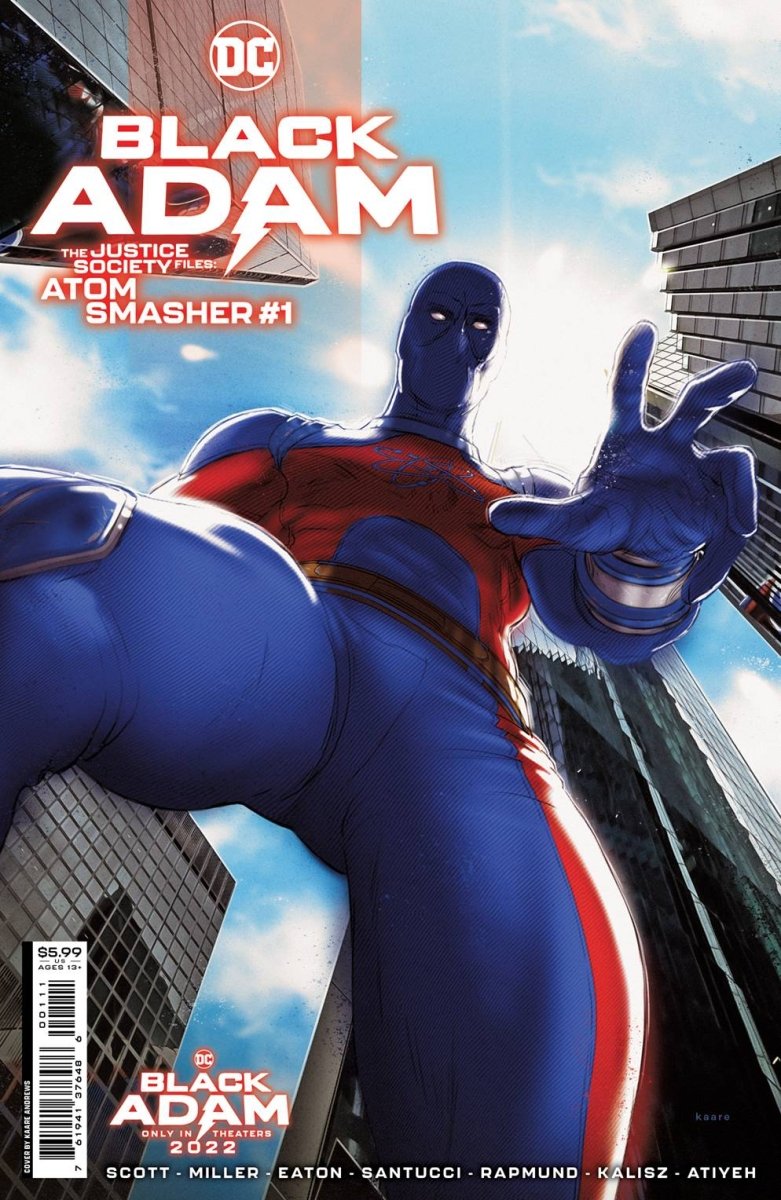Black Adam Justice Society Files Atom Smasher #1 Cvr A - Walt's Comic Shop