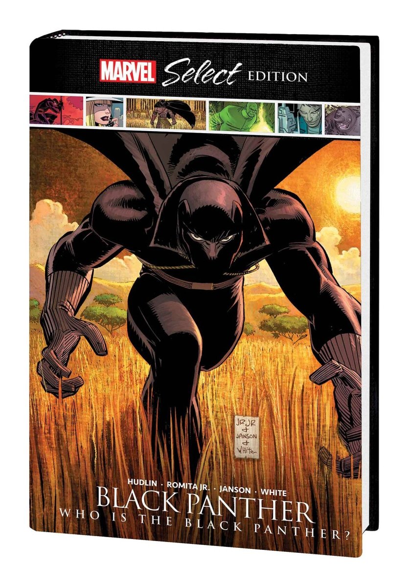 Black Panther Who Is Black Panther Marvel Select HC - Walt's Comic Shop